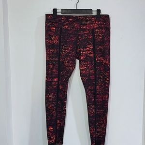 Lululemon Womens Athletic Leggings Nice Fall Color Size 8